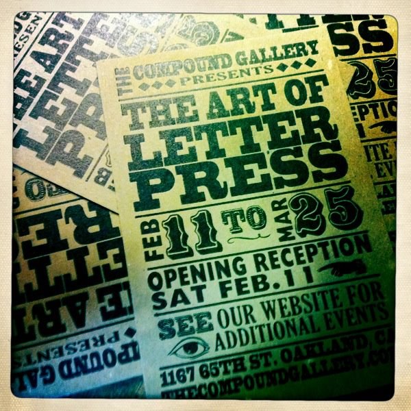 The Art of the Letterpress Closing Reception and Artist’s Talk