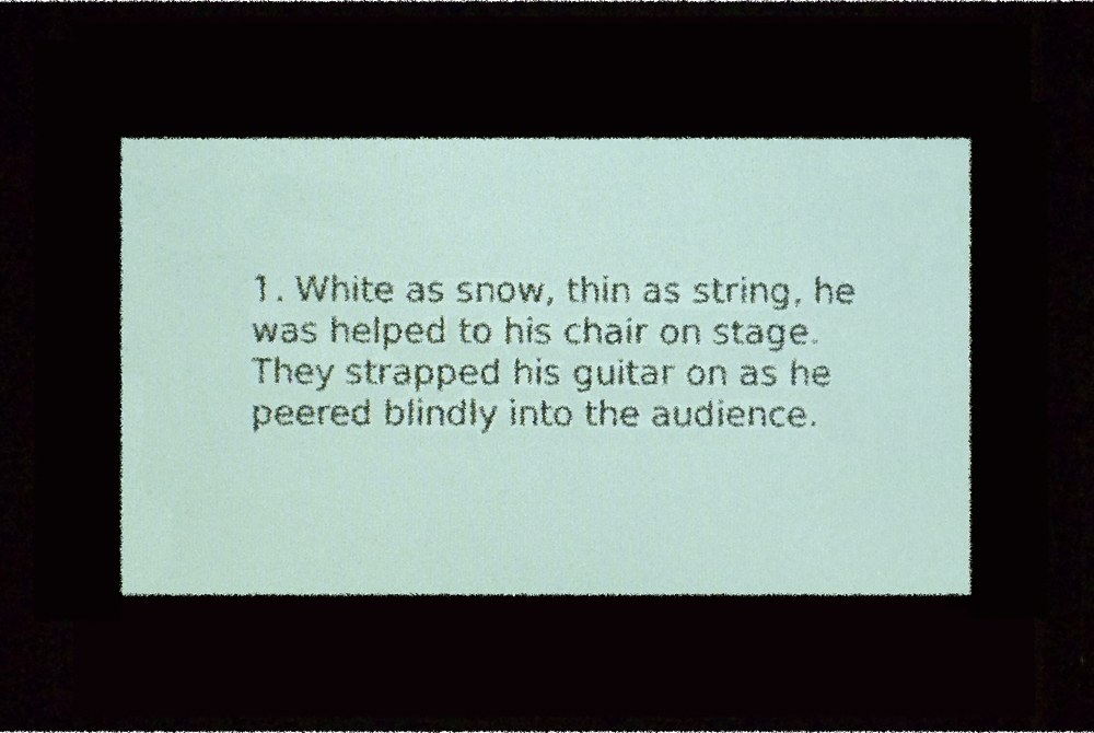The Artist As Storyteller