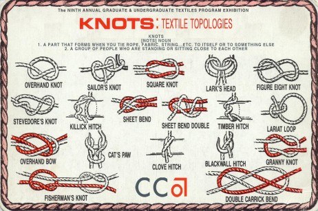 Knots: Textile Topologies