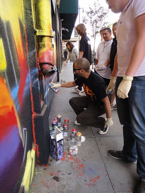 Art of Graffiti: Mural Production