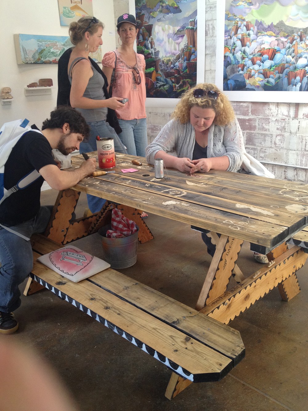Carving and Talking with Nathaniel Parsons @ Interface Gallery
