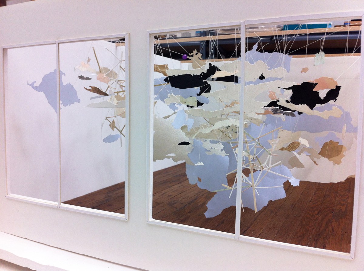 Artist Talk & Reception: Artists Val Britton, Amanda Hughen, and Jennifer Starkweather Talk Maps and