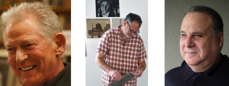 An evening with Bill Berkson, Renny Pritikin and Martin McMurray