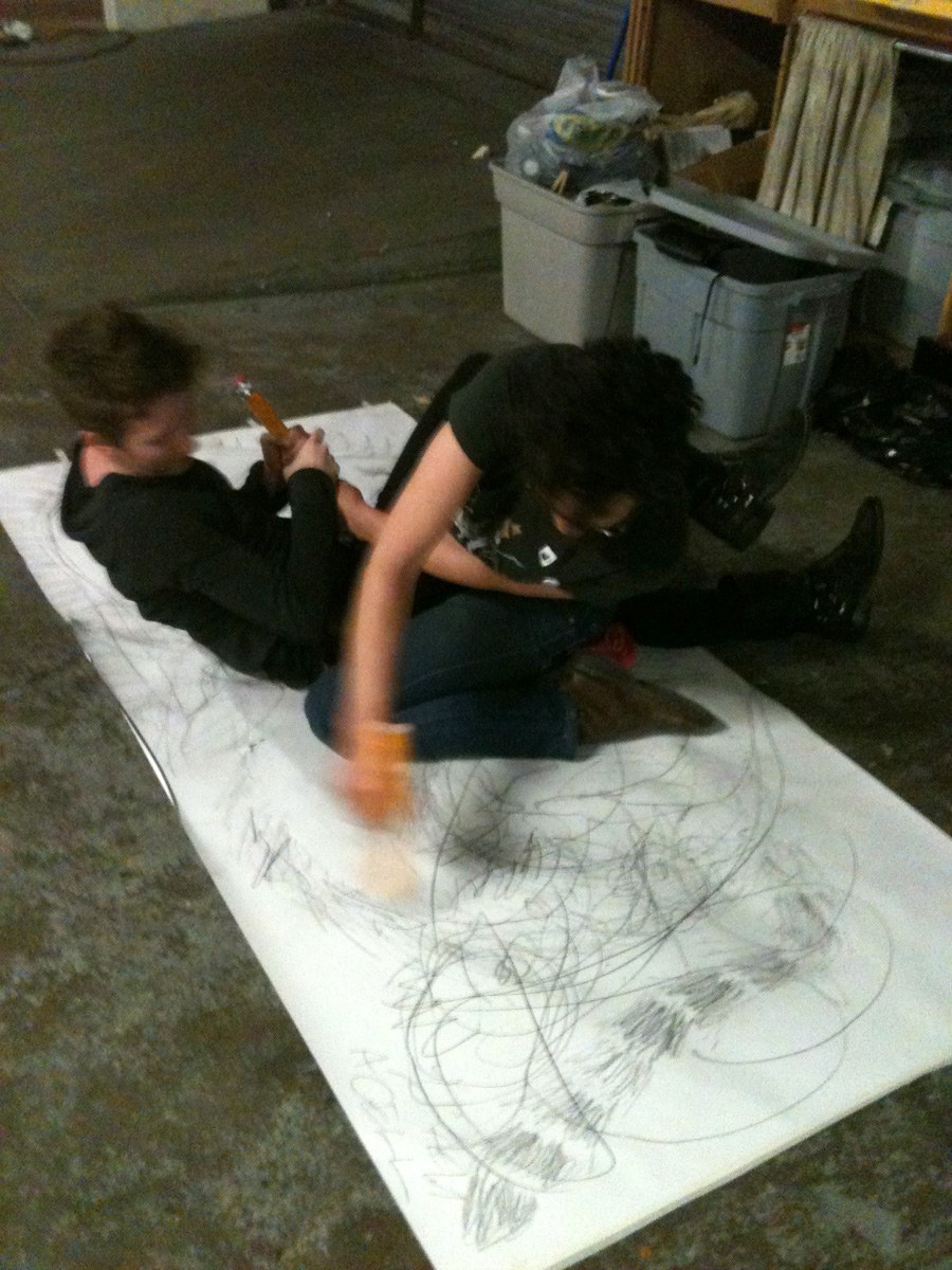 Animal: Collaborative Combative Drawing