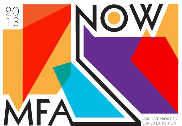 MFA Now 2013 Juried Exhibition and Archive Project Release