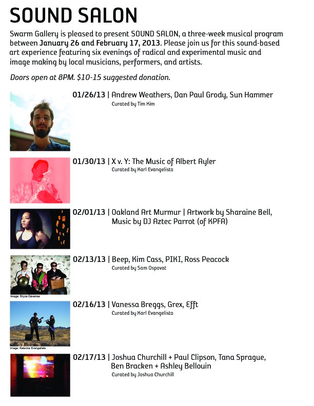 Sound Salon | A six-program music series