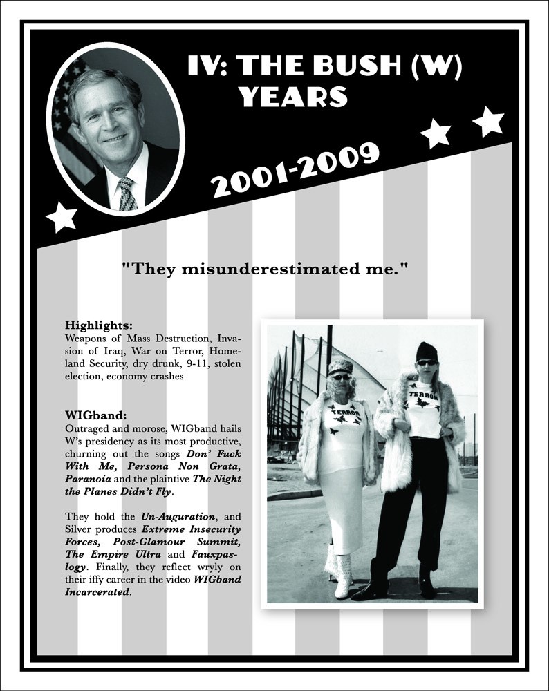 Performance + Songbook/CD Launch: WIGband 4 Decades 5 Presidents