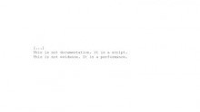 Script for a Dead Comedian (1962-2010)